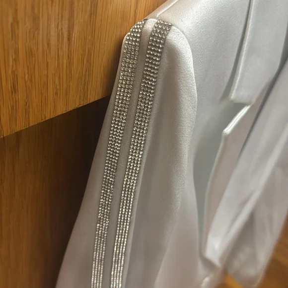 Alice + Olivia White Blazer